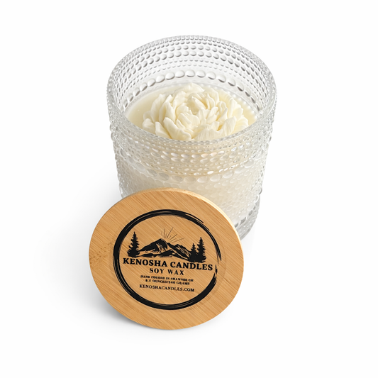 Hand-Poured Luxury Soy Candle-Vanilla Frost