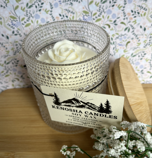 Hand Poured-Luxury Soy Candle-Spring Cleaning-Odor Eliminator