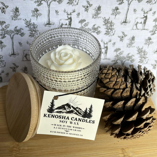 Hand-Poured Luxury Soy Candle-Walk in the Woods
