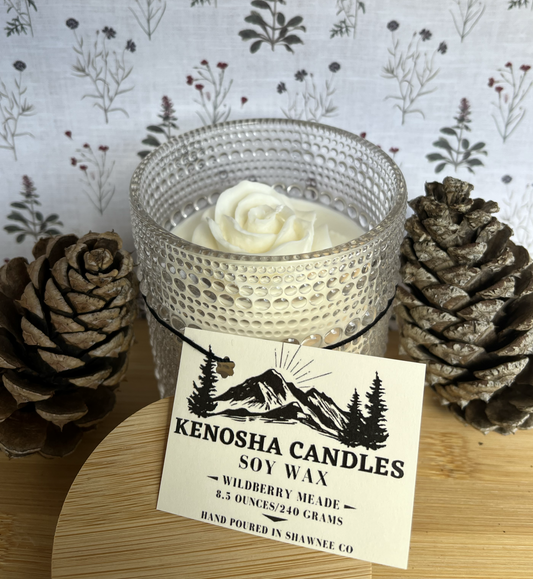 Hand-Poured Luxury Soy Candle-Wildberry Mead