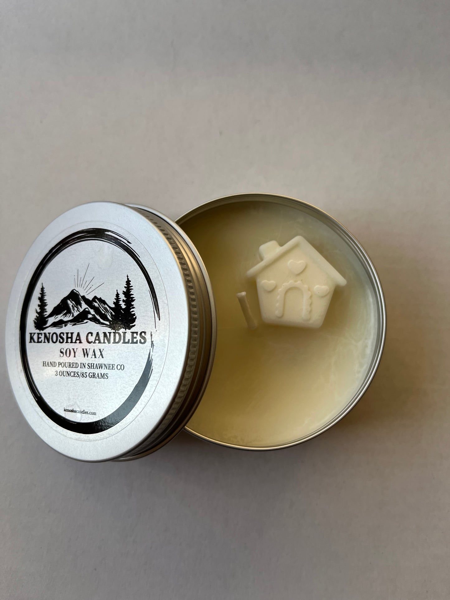 Hand Poured 3 Ounce Soy Candle Tin-Morning Brew