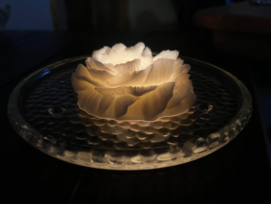 A Perfect gift for Mother's Day! Delicate Soy Flower shaped Candle-Vanilla Bean Scent